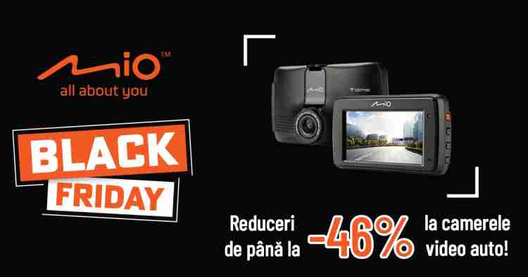 Camere auto Mio la reducere de Black Friday