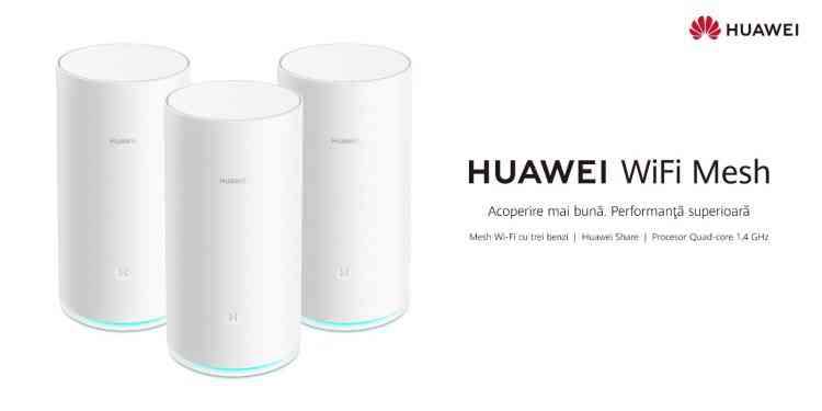Huawei a lansat un sistem Mesh foarte interesant